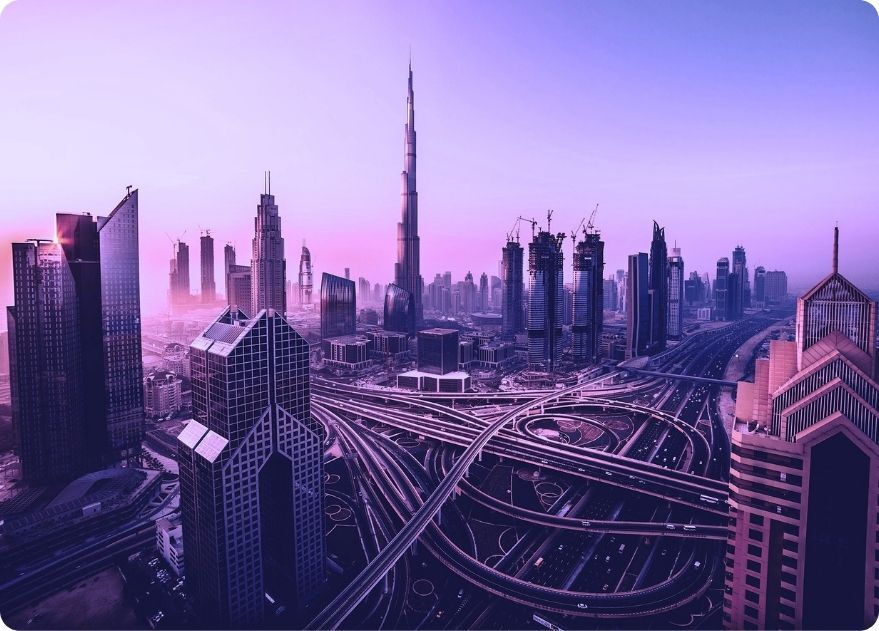 A guide to construction law in the uae with Dubai skylines