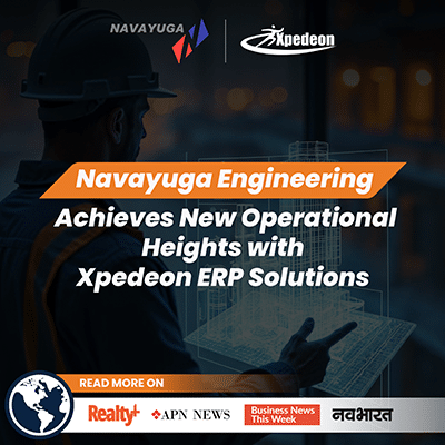 Featured image for “<strong>Navayuga Engineering Achieves New Operational Heights with Xpedeon ERP Solutions</strong>”