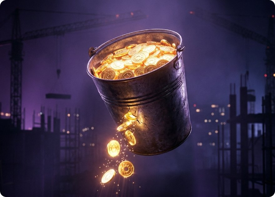construction margin leakage from missed change events