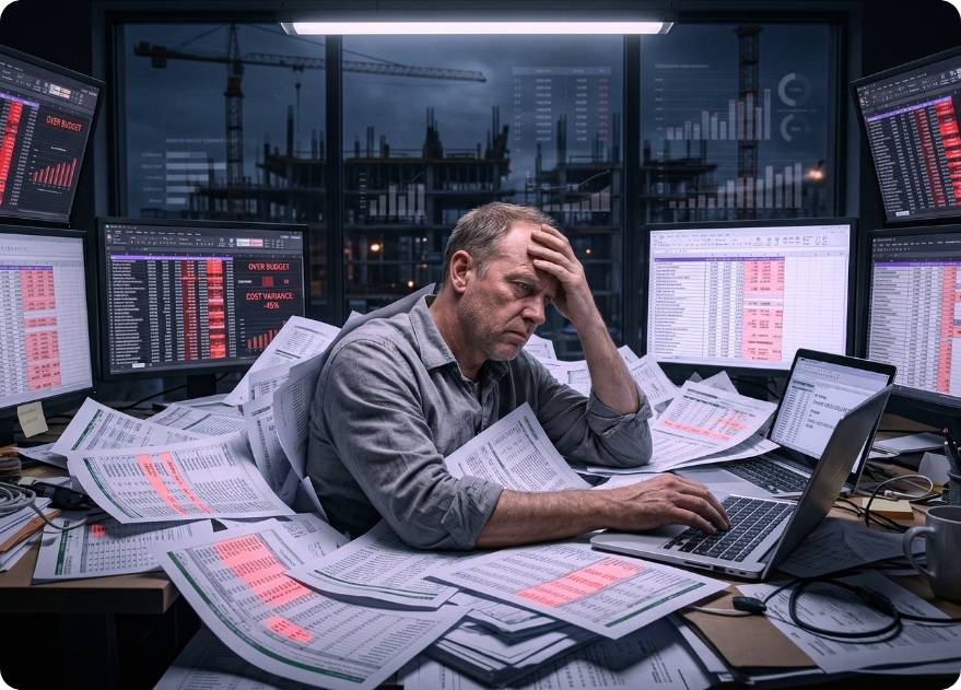 construction cost management software vs spreadsheets for CVR