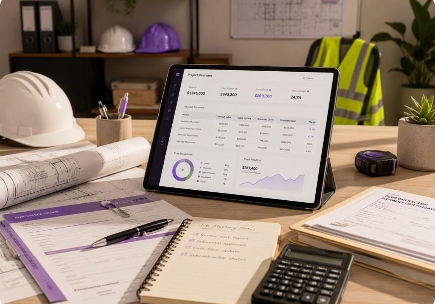Construction Accounting software for small business and growing contractors