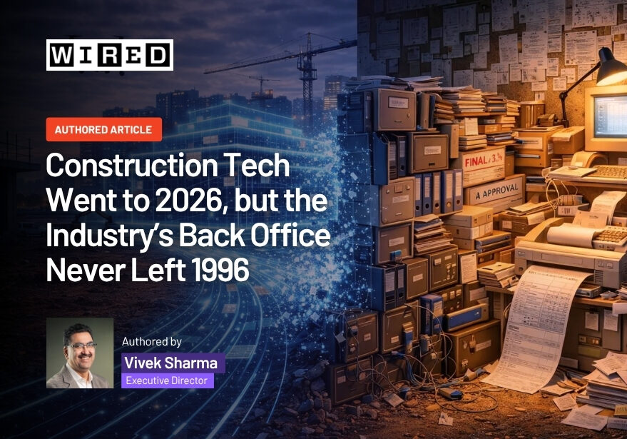 Xpedeon feature on construction back office remains in 1996 while sites move in 2026.